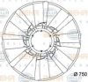BEHR HELLA SERVICE 8MV 376 757-101 Fan Wheel, engine cooling
